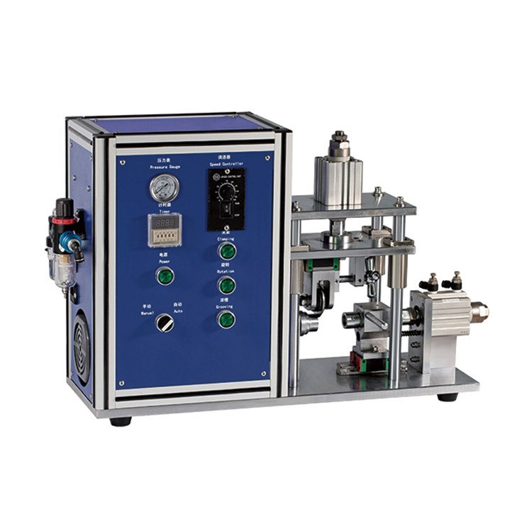 半自動圓柱電池滾槽機