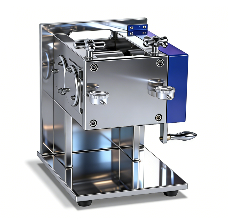 手動(dòng)臥式對(duì)輥機(jī)100mm