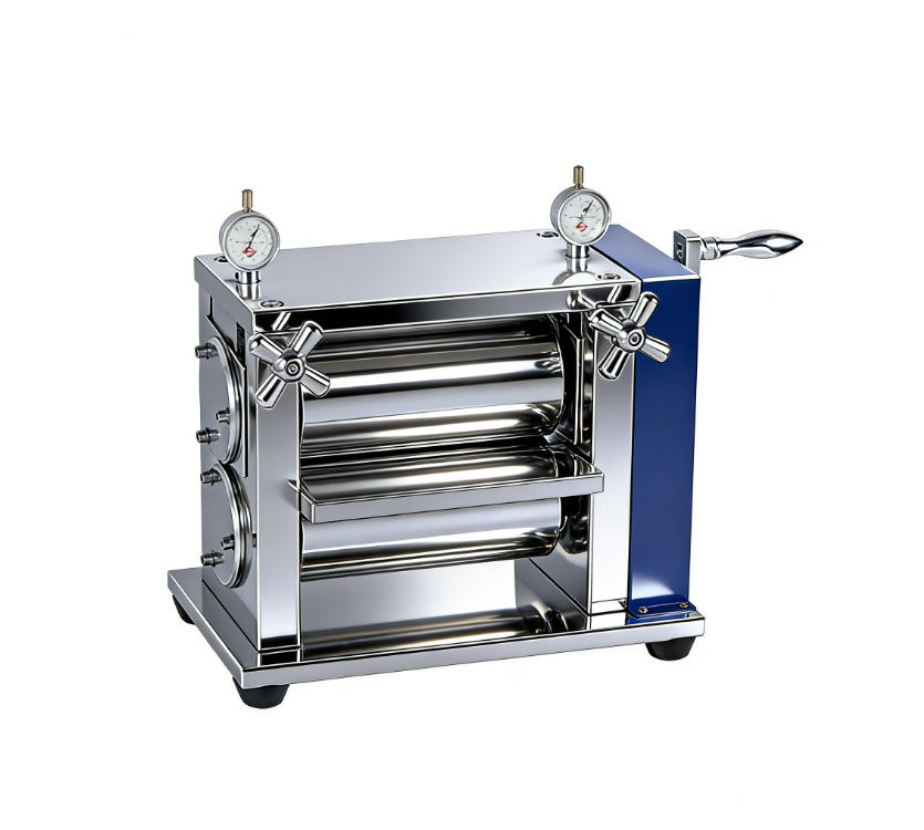 手動(dòng)立式對(duì)輥機(jī)100mm(寬度可定制）